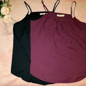 Two Faded Glory Camisoles XXL